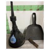 SMALL FUNNEL, SMALL DUSTPAN
