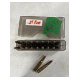 20 ROUNDS- .25 REMINGTON