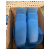6 PLACE SETTING PLASTIC CUPS AND PLATES
