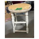 WOOD STOOL 12 IN X 19IN