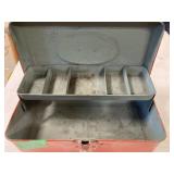 METAL TACKLE BOX