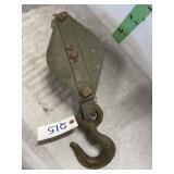 STEEL PULLY WI/ HOOK
