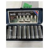 9 PCS 3/8 DRIVE DEEP SOCKET SET 3/8-3/4