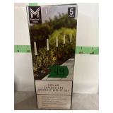 5 SOLAR LANDSCAPE LIGHTS