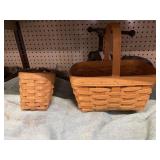 2 SMALL LONGABERGER BASKETS