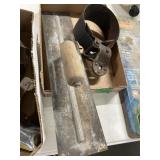 OIL FILTER, WRENCH, TROWEL