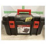 19 IN TOOL BOX W LID ORGANIZERS