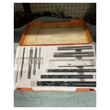 LEFT HAND DRILL BITS W./EASY OUT