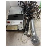 CASET RECORDER W/ MICROPHONES