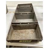4 LOAF BREAD PAN 27X10X3