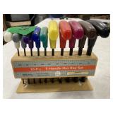 T HANDLE. ALLEN WRENCH SET 3/30 SEC - 3/8