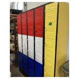 15 DOOR LOCKER CABINET 60INX 78IN