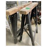 PAIR OF SAW HORSES