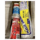 3 PLASTIC SHEETING 10X20