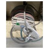 HEAVY GARDEN HOSE W/ REEL