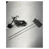 CUSTOM BUILT TOY AND MOTORCYCLE