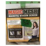 MAGNETIC MESH WINDOW SCREEN