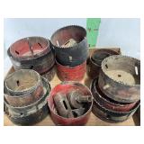LARGE OF ASSORTMENT OF HOLE SAWS