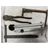 PLUMBERS WRENCHES, CABLE CUTTER