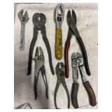 CABLE CUTTER, PLIERS, WIRE STRIPPER