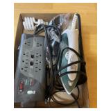 IRON  & GROUNDED OIUTLET CORD
