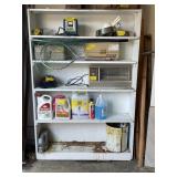 WOOD SHELF  48" X 12" X  72"
