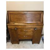 VINTAGE DESK  38" X  18" X  42"