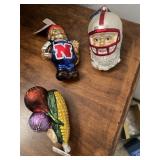 SLAVIC TREASURES BLOWN GLASS ORNAMENTS