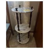ROUND MARBLE SHELF  12" X 29"
