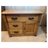 DRY SINK CABINET  34" X  18" X 28"