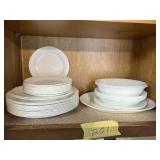 CORELLE DISHES NOT A FULL SET