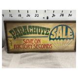 PARACHUTE SALE SIGN- 19X9