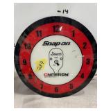 SNAP-ON CLOCK FACE- 14 DIAMETER (GLASS)
