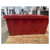 TOTE W/LID 24" X 14" X 12"