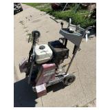 CONCRETE SAW WITH HONDA MOTOR