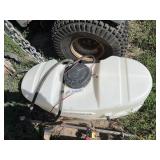 SPRAYER TANK FOR 4 WHEELER