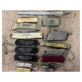 15 SMALL & MINITURE KNIVES