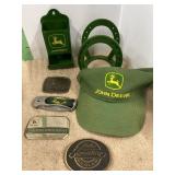JD MISC W/MATCH HOLDER, KNIVES & BUCKLES