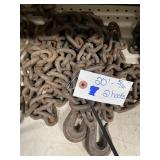 5/16X20 FT CHAIN - 2 HOOKS