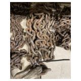 3/8X10 FT CHAIN- ONE HOOK