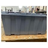 TOTE W/LID  24" X 14" X 12"