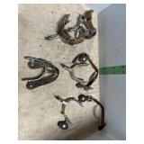 2 PAIRS OF SPURS