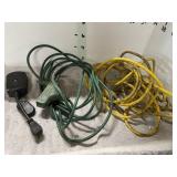 2 SHORT POWER CORDS