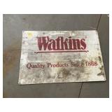 WATKINS SIGN 36X24- DOUBLED SIDED