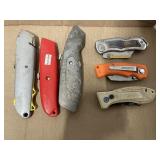 6 EXCACTO KNIVES