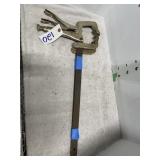 2 VICE GRIP BAR CLAMPS