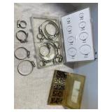 ASSORTED HOSE CLAMPS & GREECE ZERKS