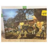 METAL JD SIGN 17" X 12"