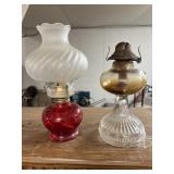 2 Kerosene Lamps