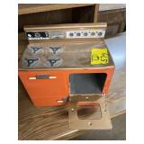 3 pc-childs metal stove, metal sink & ironing bd